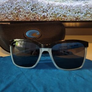COSTA POLARIZED Limited EDITION Anaa Black and Blue Sunglasses